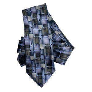 J Garcia Jerry Garcia Men Neck Tie Blue Clown Hamlet  Silk Classic Tie